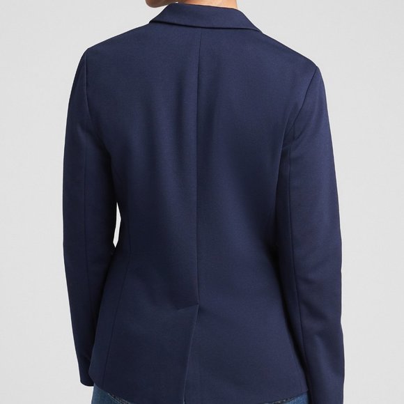 SOLD OUT ONLINE NWT Gap the Academy Classic Pique Blazer Navy Size 8 Tall - Picture 3 of 10